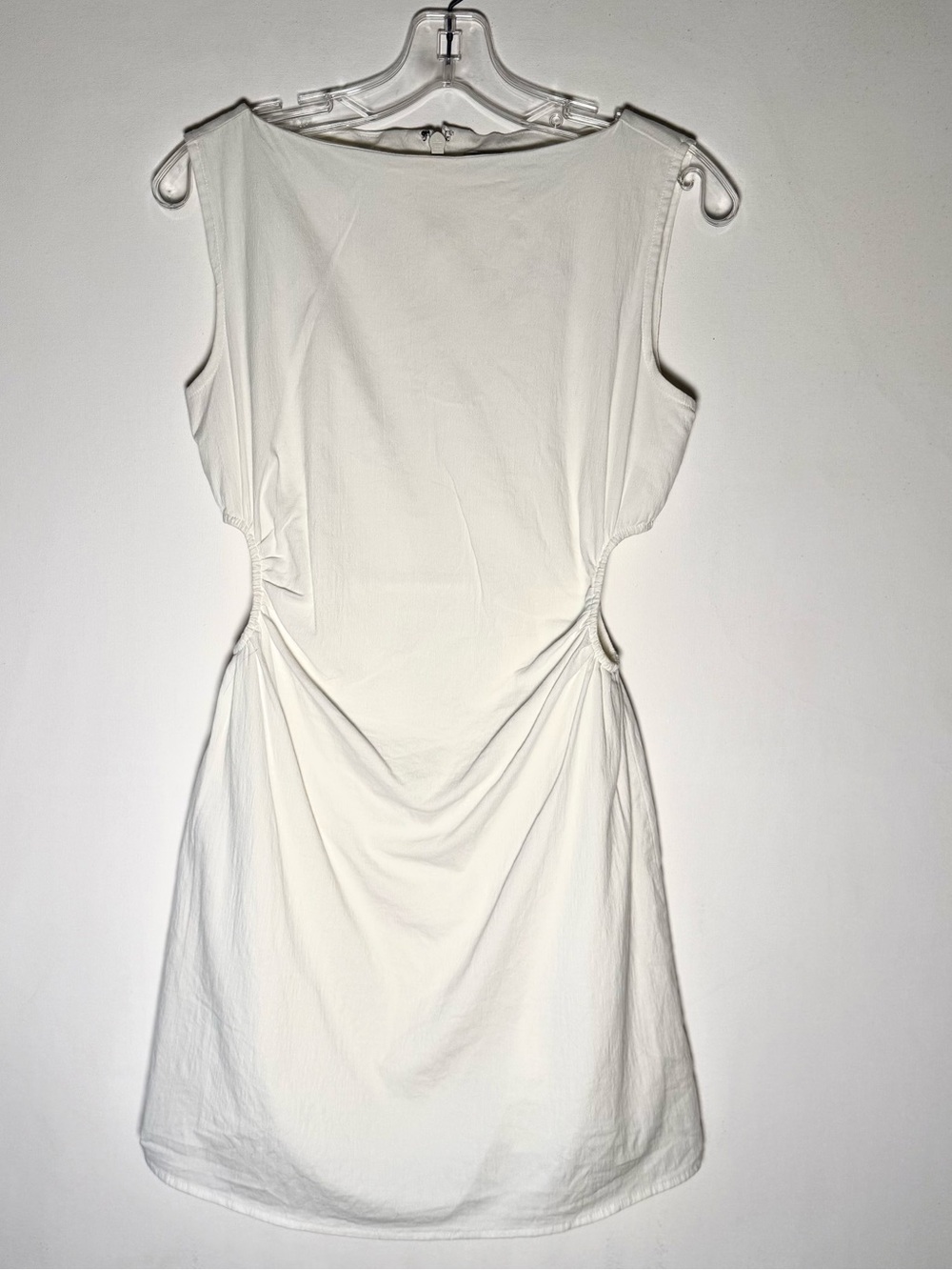 Abercrombie & Fitch Sleeveless Side Cut-Out Ruched Mini Dress